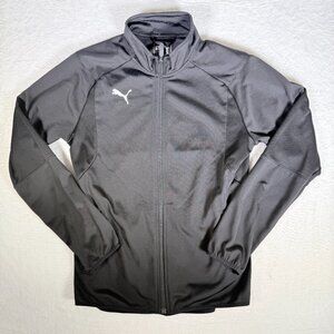 Puma‎ Zip Up Jacket Dry Cell Black Size Small Pockets Dry Cell Stretchy Womens